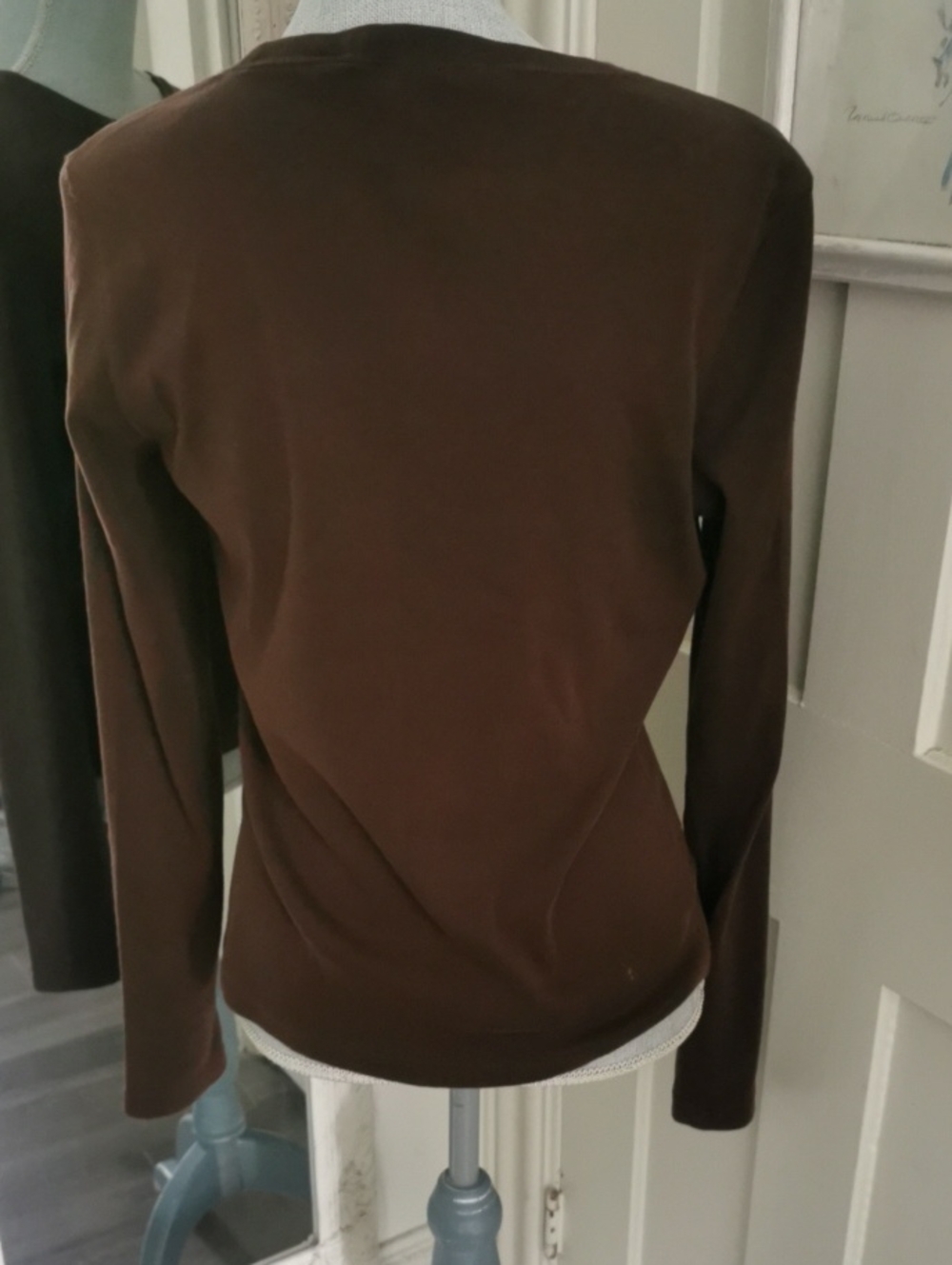 Ralph Lauren Womens Casual Sport Preppy Long Sleeve Crewneck. Size L - Picture 3 of 4